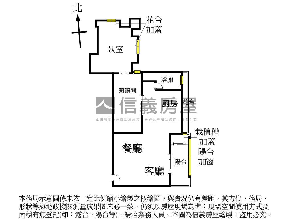 虹邦報喜房屋室內格局與周邊環境