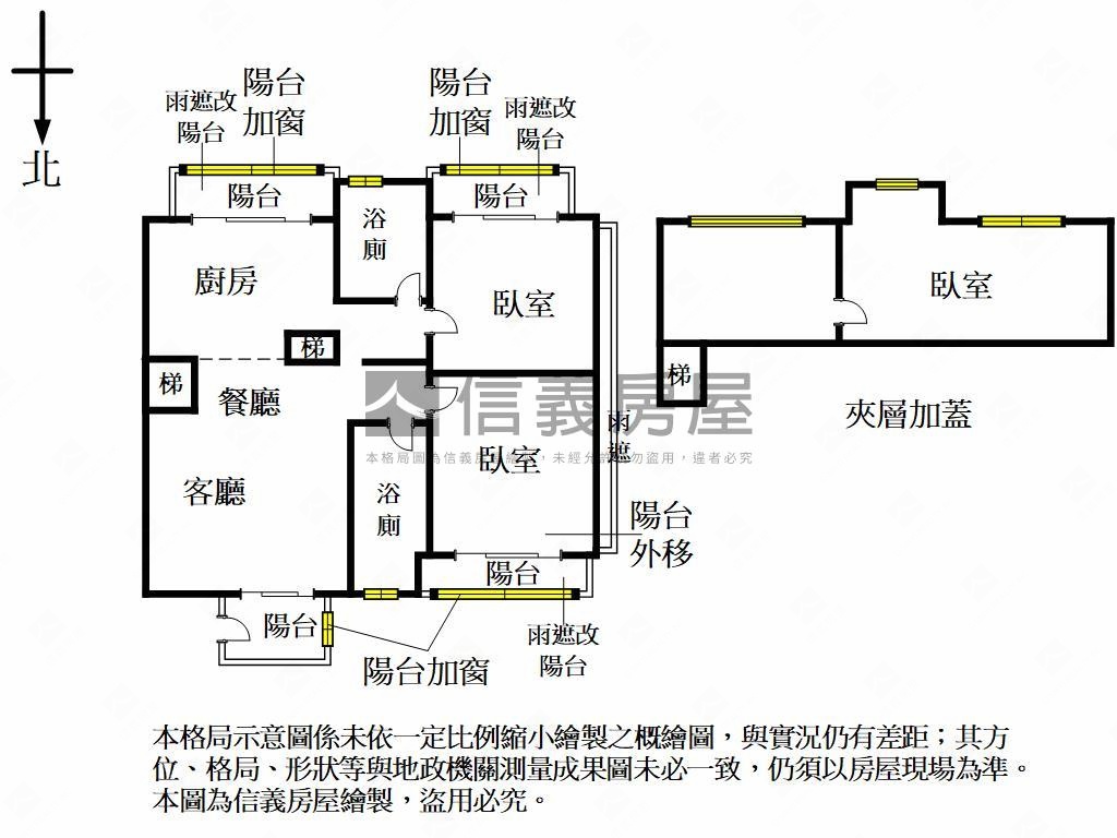美地愛戀６度Ｃ採光戶房屋室內格局與周邊環境