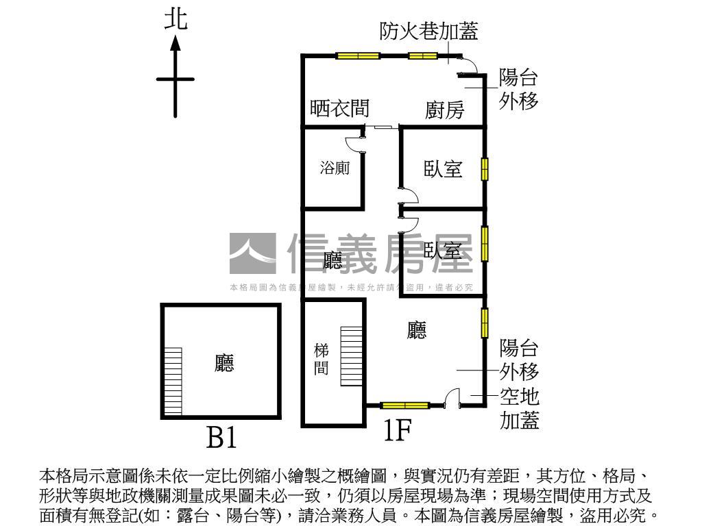 師大旁多功能邊間一樓房屋室內格局與周邊環境