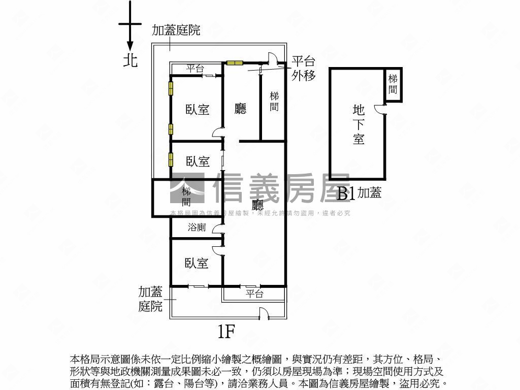 忠孝新生捷運大一樓房屋室內格局與周邊環境