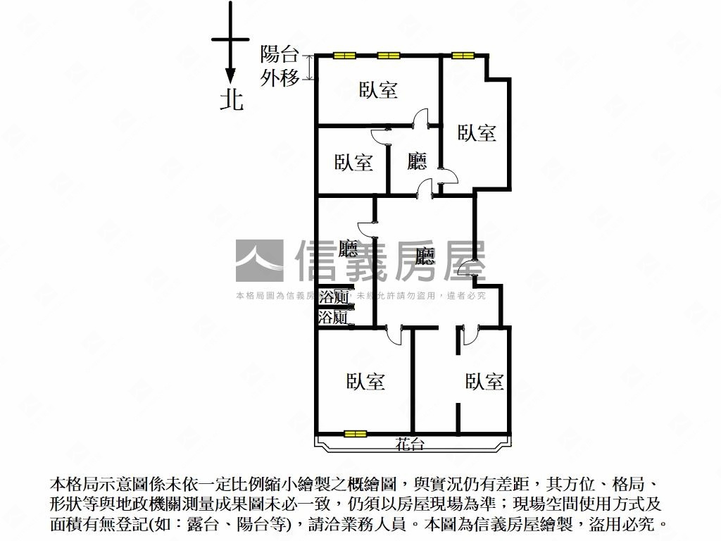 信義路大安站大面寬辦公房屋室內格局與周邊環境