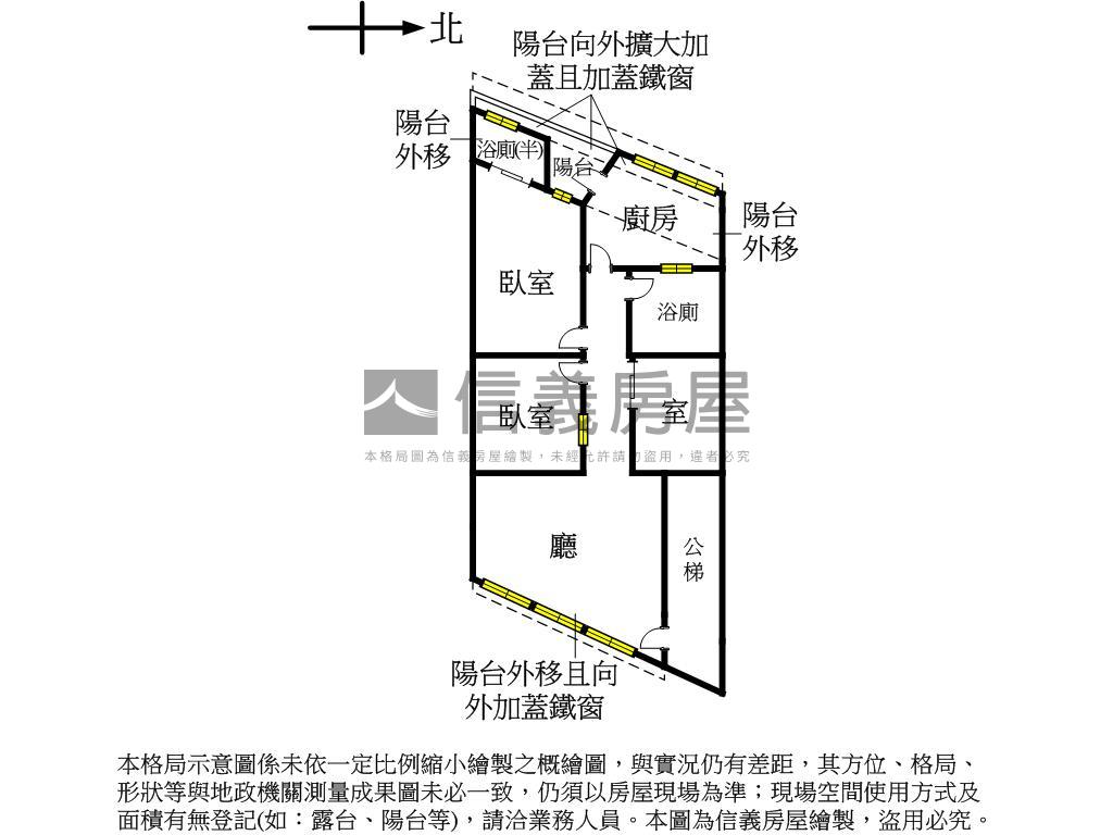 溫馨成家福樂公寓二樓房屋室內格局與周邊環境
