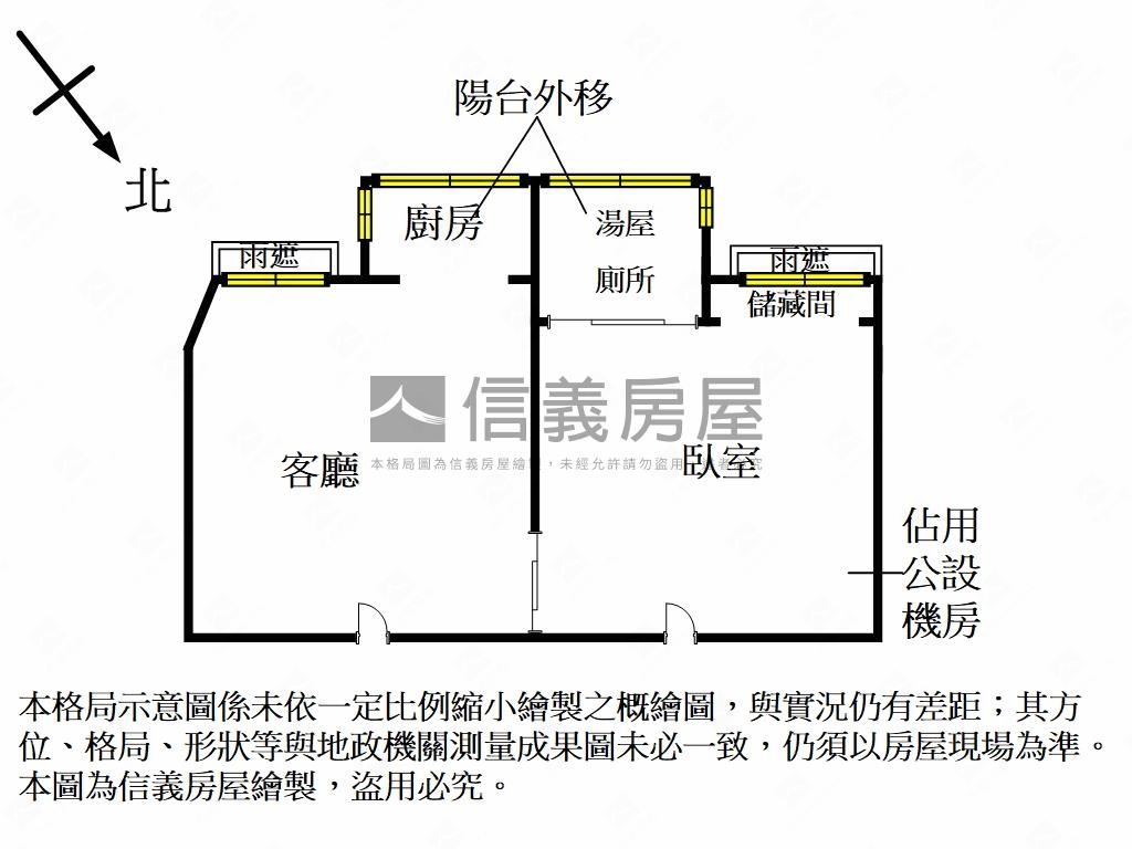 極上の湯｜享溫泉一房一廳房屋室內格局與周邊環境