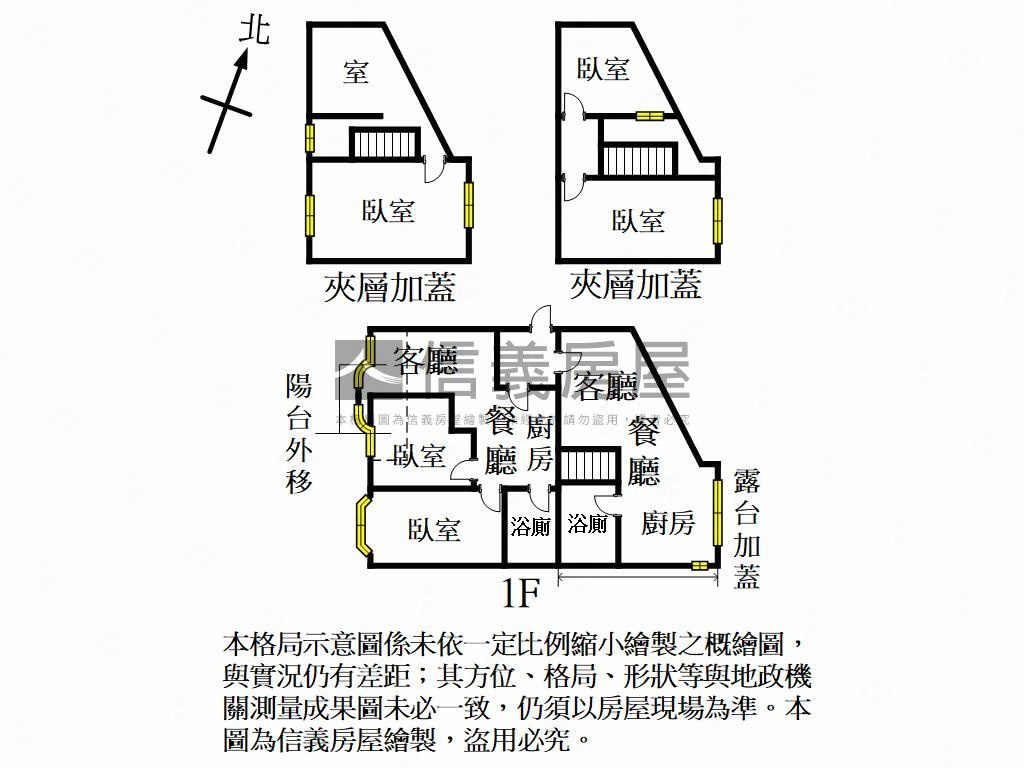 新農街精裝２＋３房房屋室內格局與周邊環境