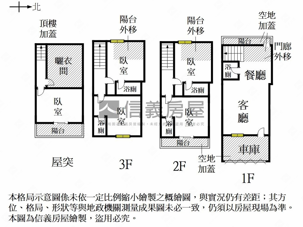 呈豐日日１０邊間別墅房屋室內格局與周邊環境