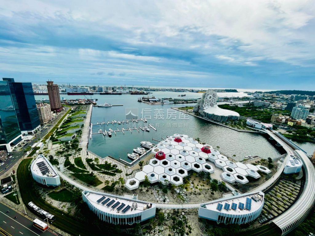國硯Ａ棟絕美海景三十樓房屋室內格局與周邊環境