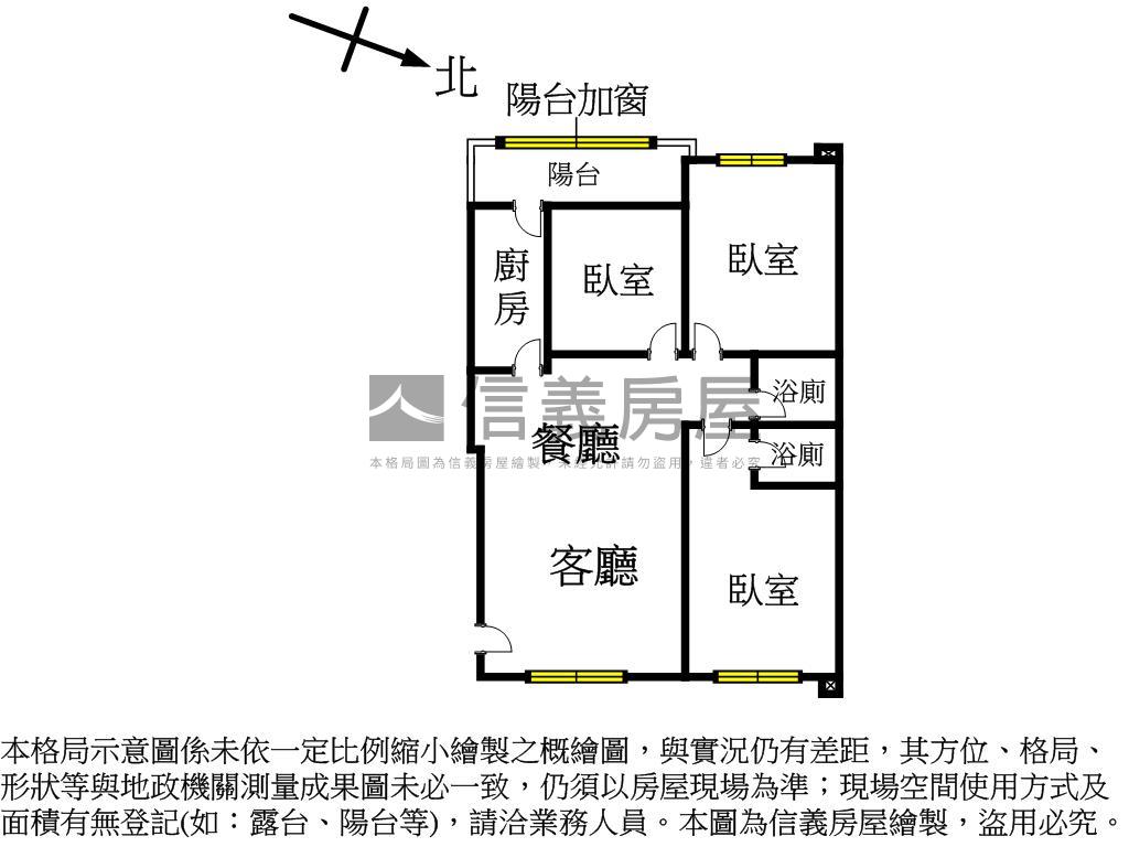 專任★美樂地・日光三房房屋室內格局與周邊環境