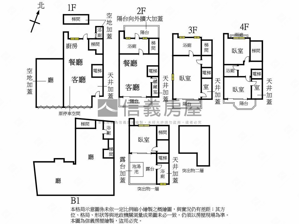 最上川●溫泉花園電梯透天房屋室內格局與周邊環境