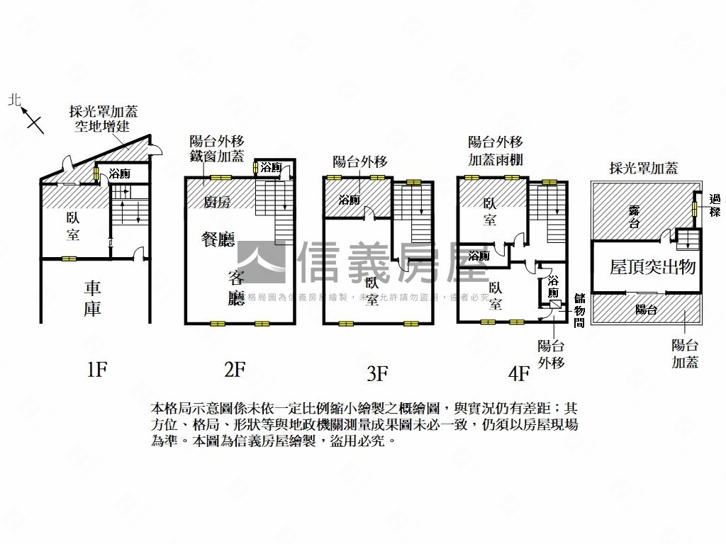 安北路邊間採光雙車墅房屋室內格局與周邊環境