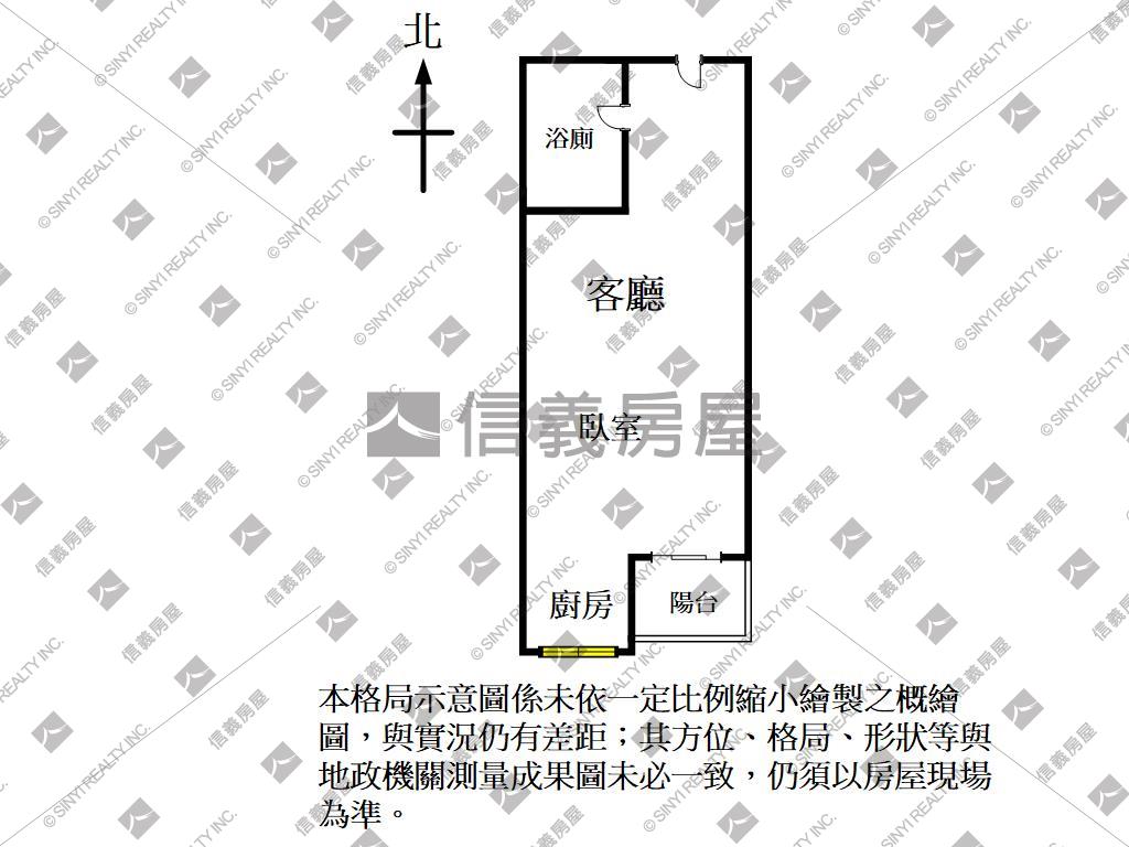 百老匯裝潢美套房房屋室內格局與周邊環境