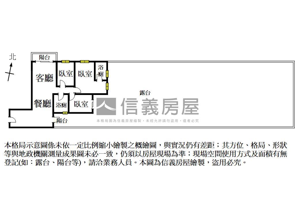 春福年年寬廣露臺三房平車房屋室內格局與周邊環境