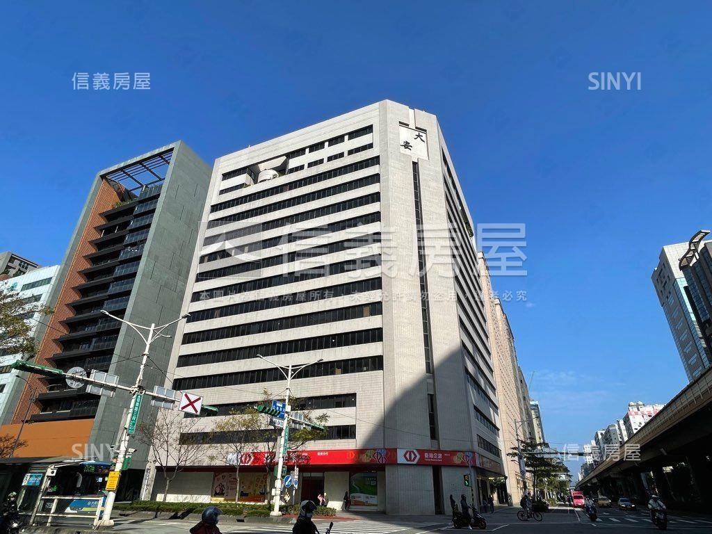 大安雙捷運辦公大樓房屋室內格局與周邊環境