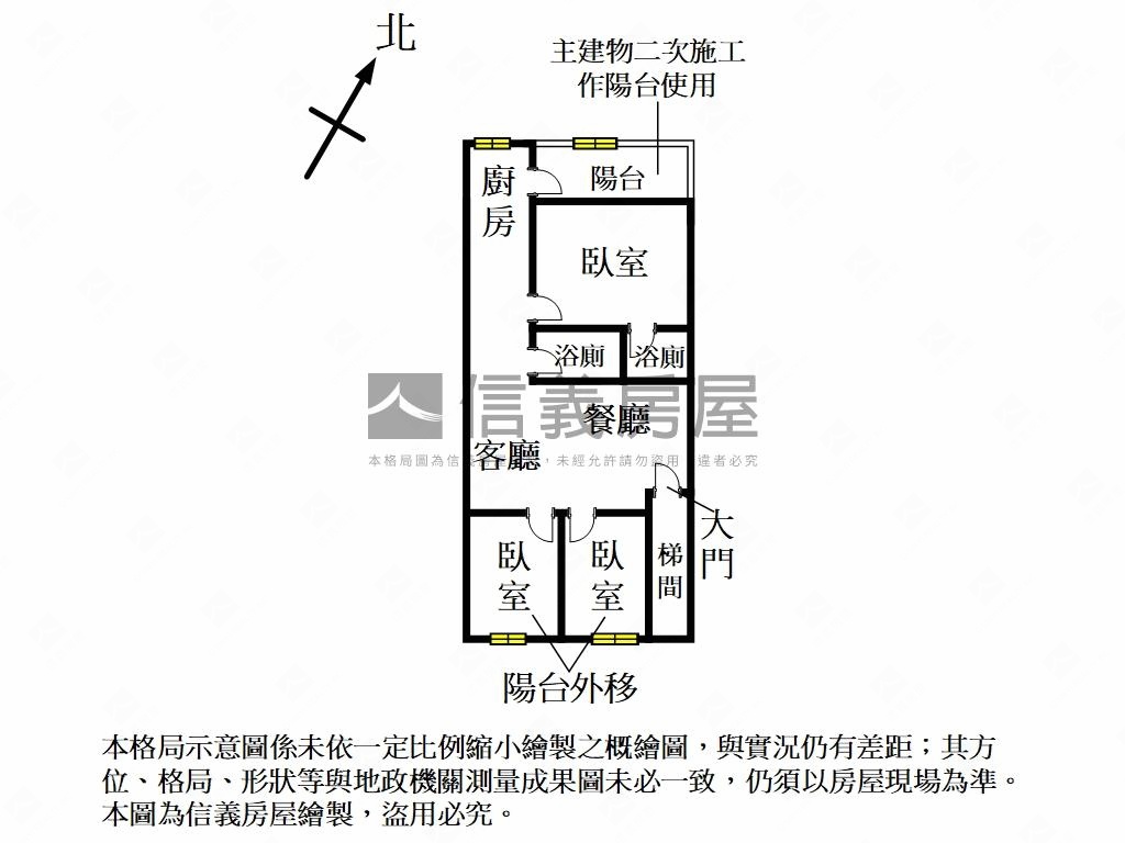 永福裝潢美屋房屋室內格局與周邊環境
