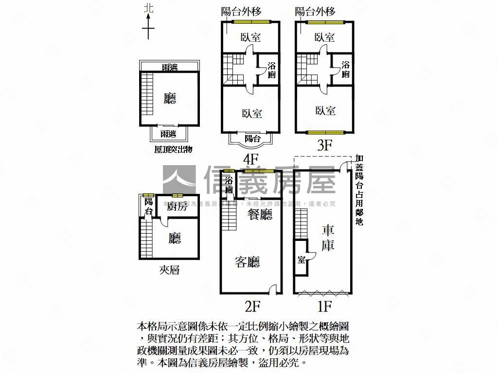 三本美墅館房屋室內格局與周邊環境