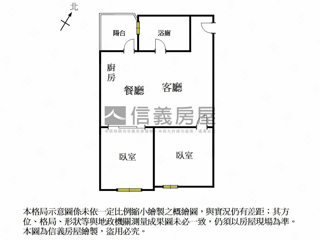 北區近成大質感２房車位房屋室內格局與周邊環境