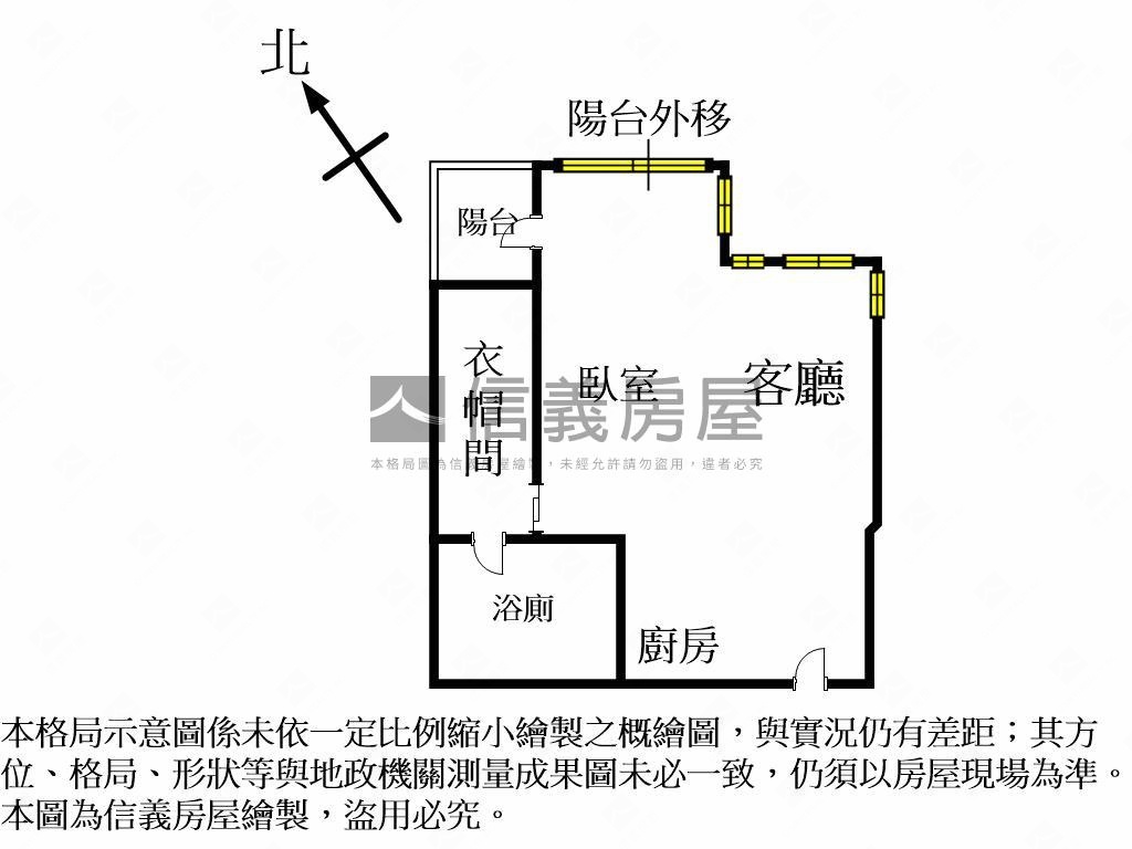 降價！世界之心大一房一廳房屋室內格局與周邊環境