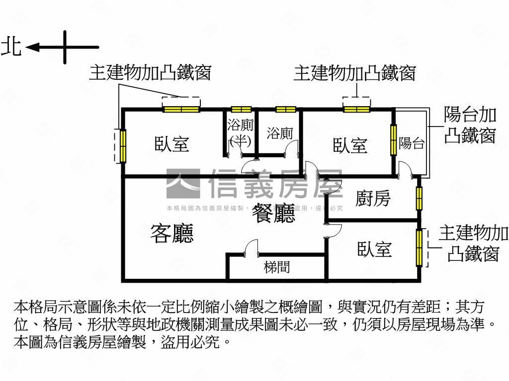 未來捷運方正美寓房屋室內格局與周邊環境