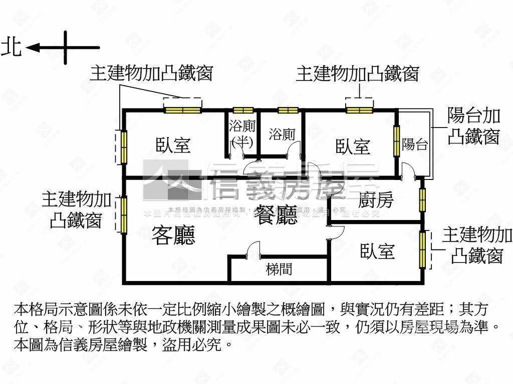 未來捷運方正美寓房屋室內格局與周邊環境