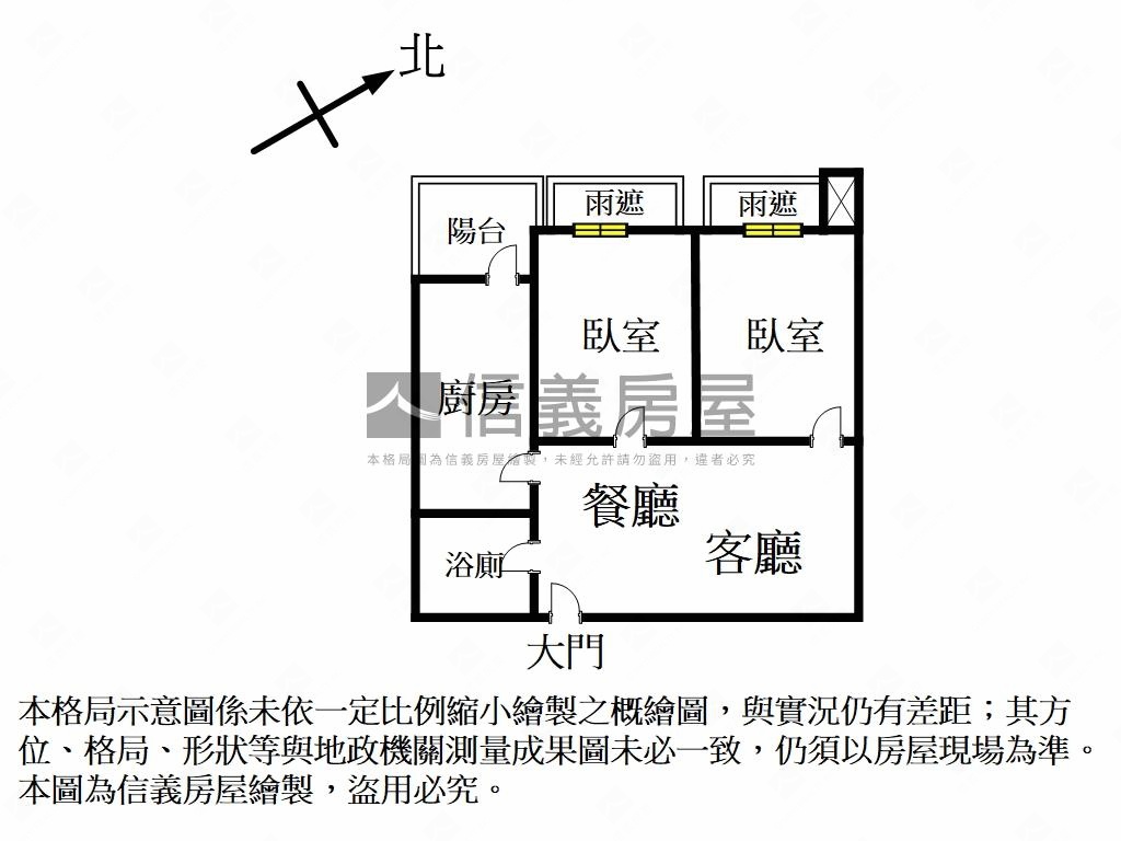 優質！忠孝誠藝成家二房房屋室內格局與周邊環境