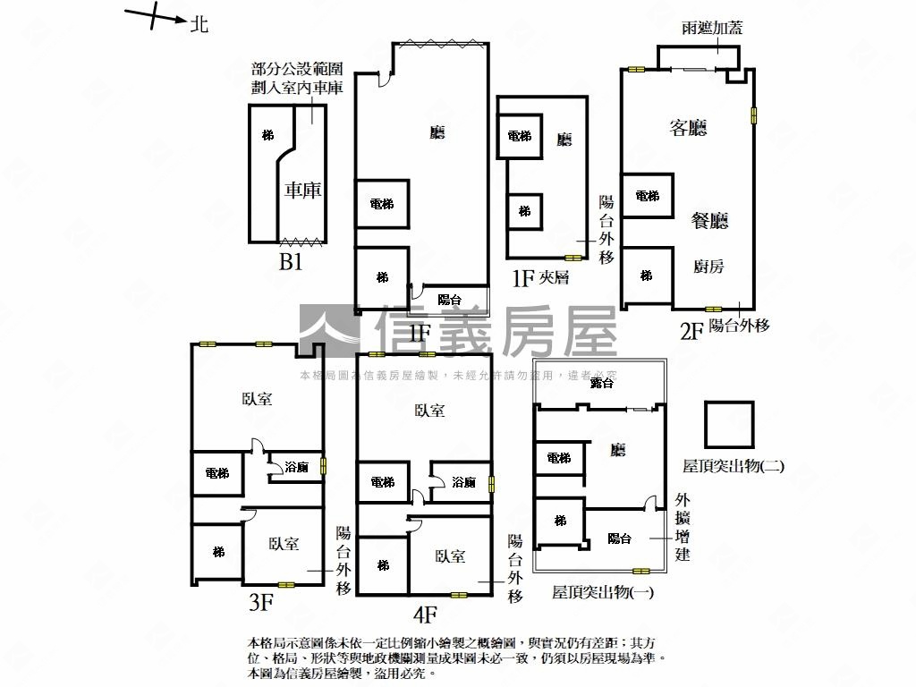 ［御之紀行］邊間電梯透天房屋室內格局與周邊環境