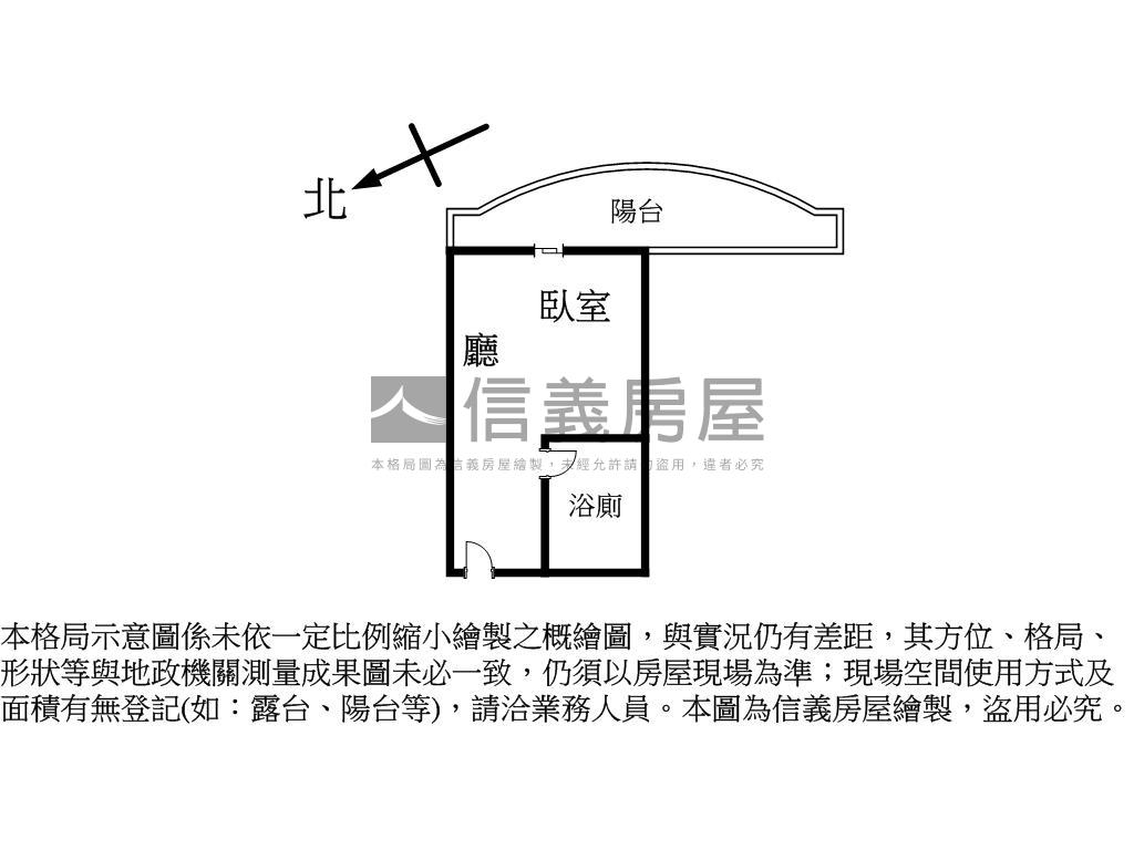 北區近科博館一房房屋室內格局與周邊環境