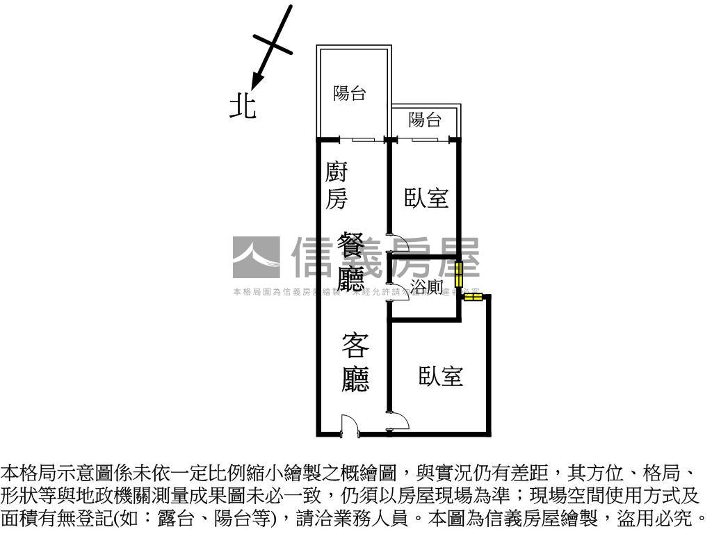 三發首席大院兩房平車房屋室內格局與周邊環境
