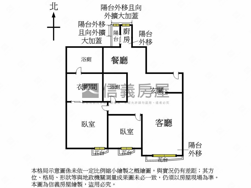 信義安和典藏兩房車位房屋室內格局與周邊環境