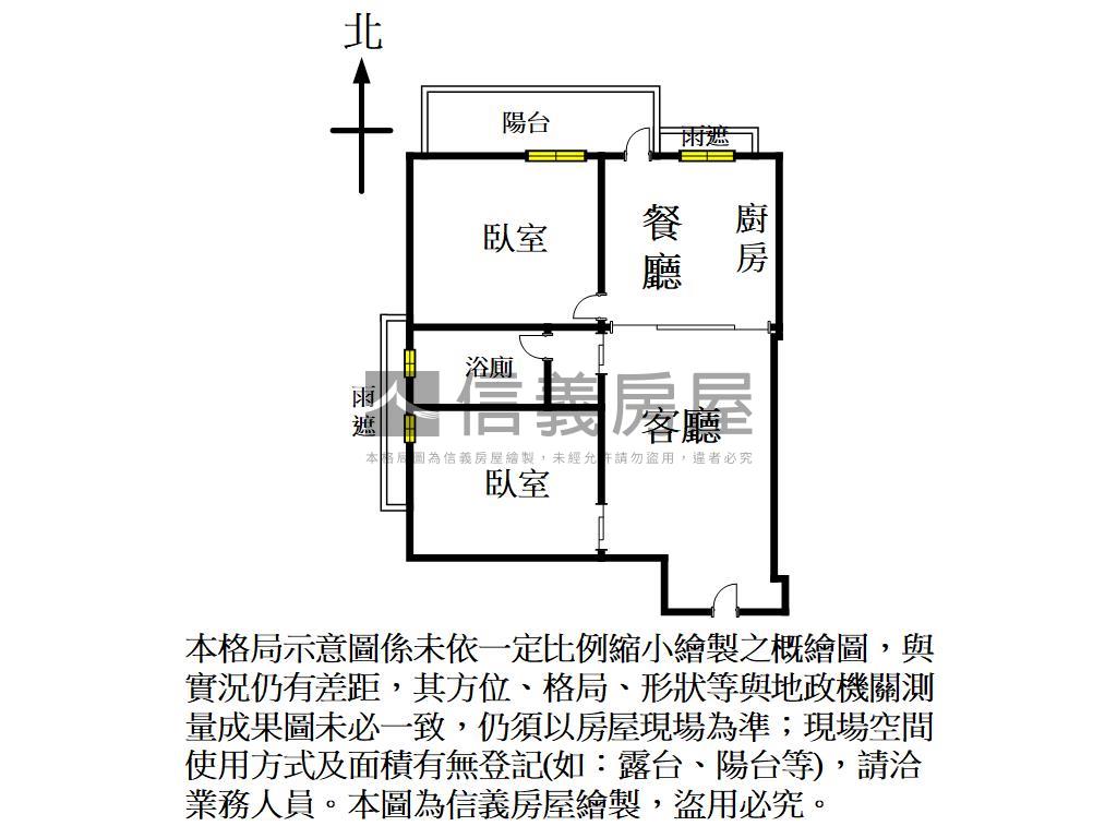 名發新境成家首選２房房屋室內格局與周邊環境
