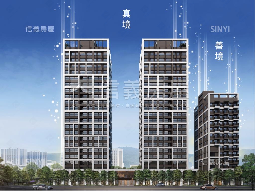 將捷旅境景觀兩房房屋室內格局與周邊環境