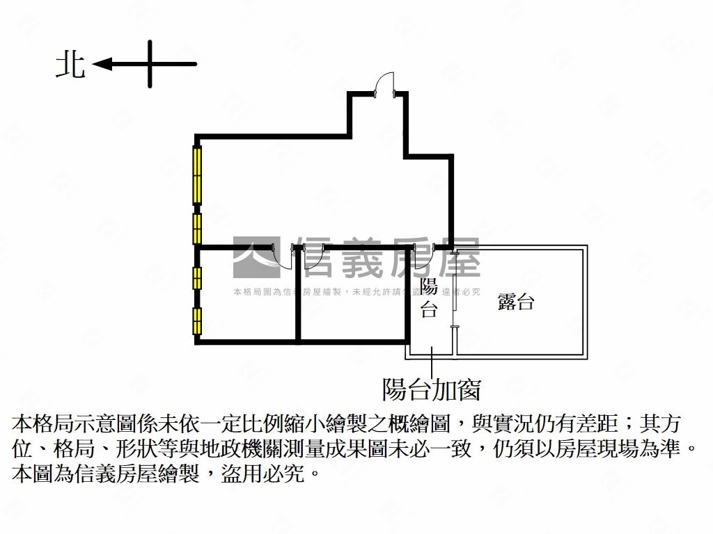 新世紀稀有露臺房屋室內格局與周邊環境