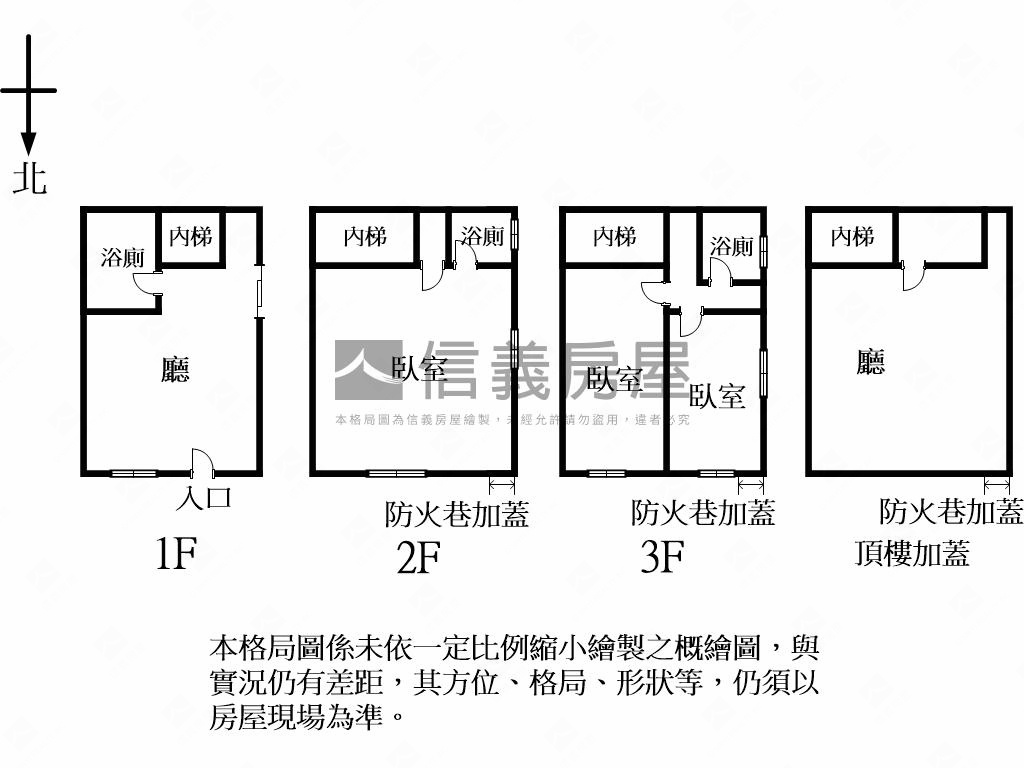 大安區地上權透天房屋室內格局與周邊環境