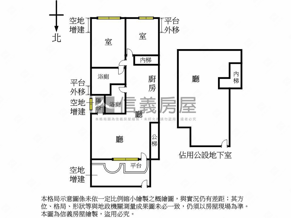 店長推薦雙城街一樓空間大房屋室內格局與周邊環境