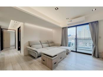 河南道北歐風質感三房平車