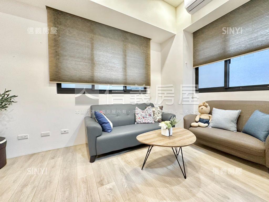 新埔站。三面採光兩房車位房屋室內格局與周邊環境