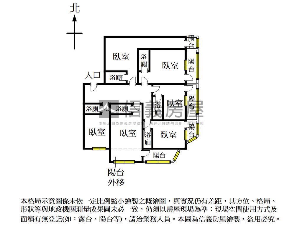 北區收租金雞母房屋室內格局與周邊環境