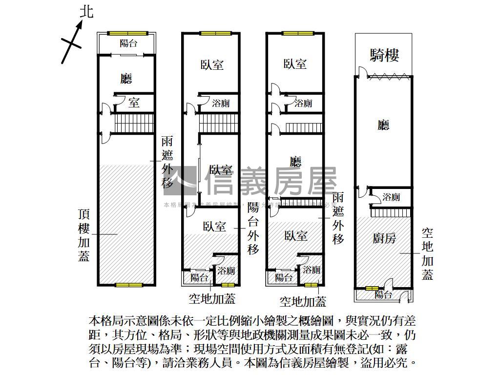 鳳甲正路大地坪透天房屋室內格局與周邊環境