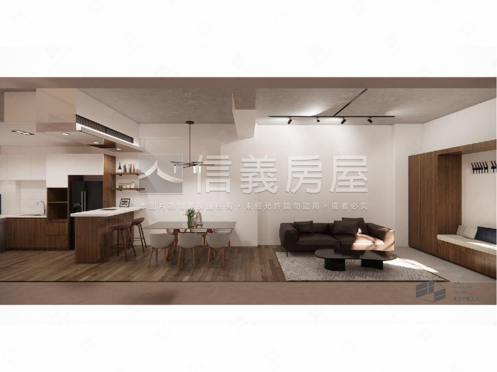 清水模車墅房屋室內格局與周邊環境