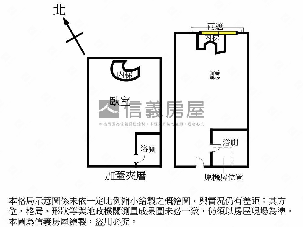 專任法意學區挑高套房房屋室內格局與周邊環境