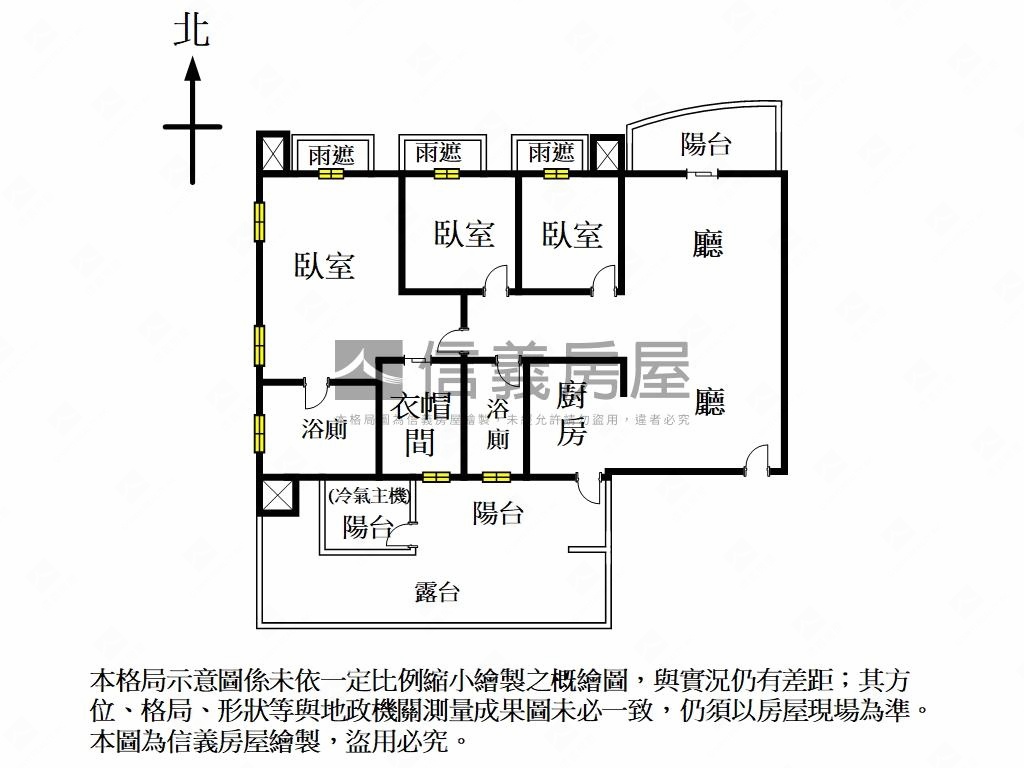 主推！力麒御品露台戶房屋室內格局與周邊環境