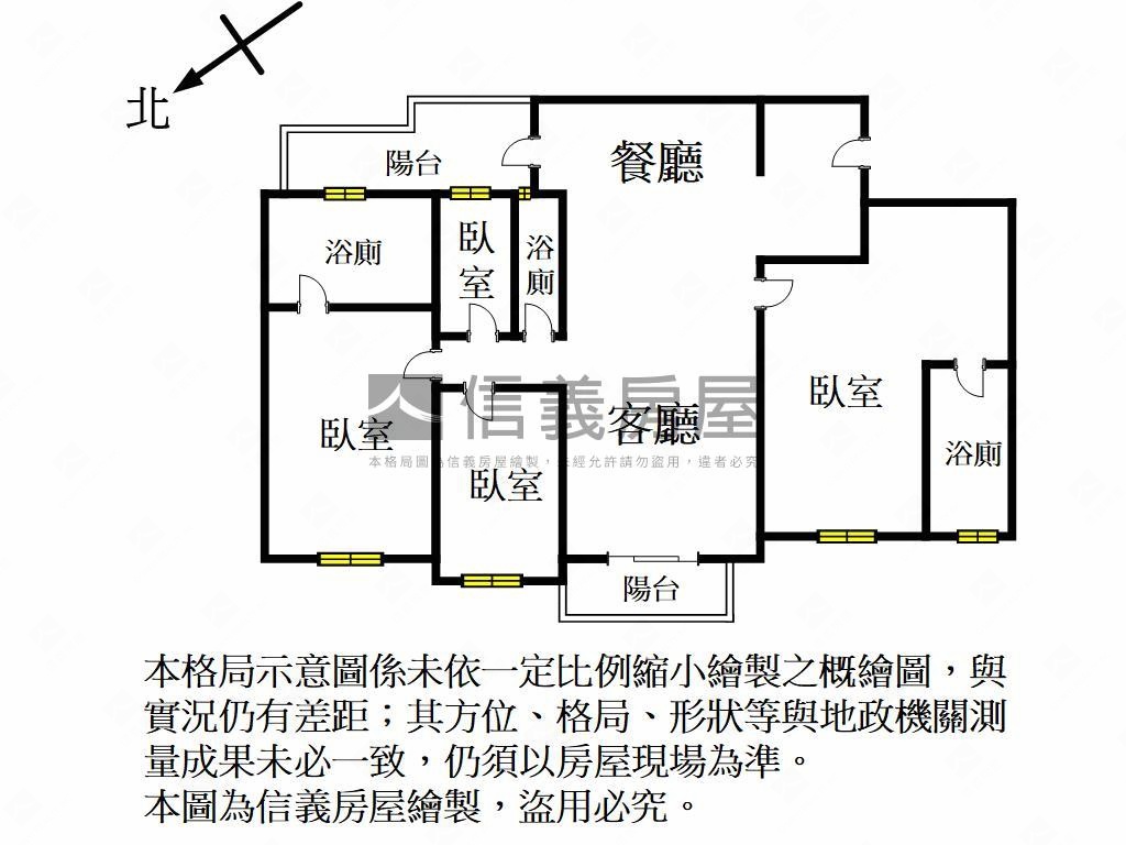 協和閱高樓４房雙車位房屋室內格局與周邊環境