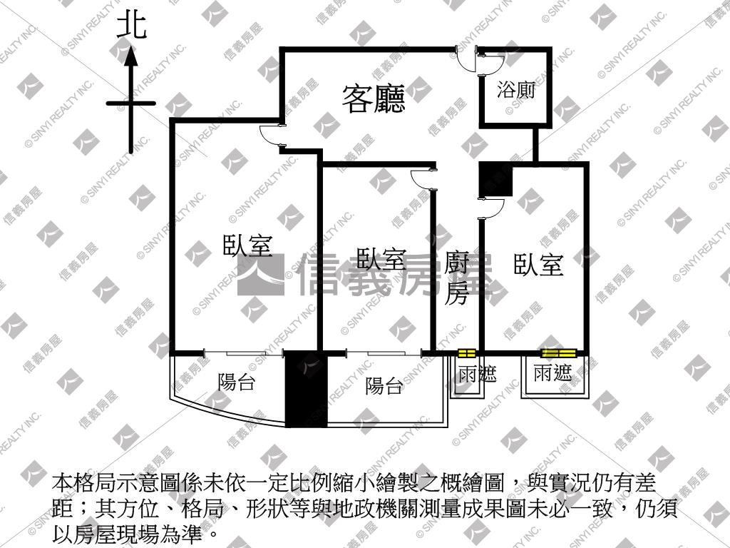 博愛香榭超強景觀３房平車房屋室內格局與周邊環境