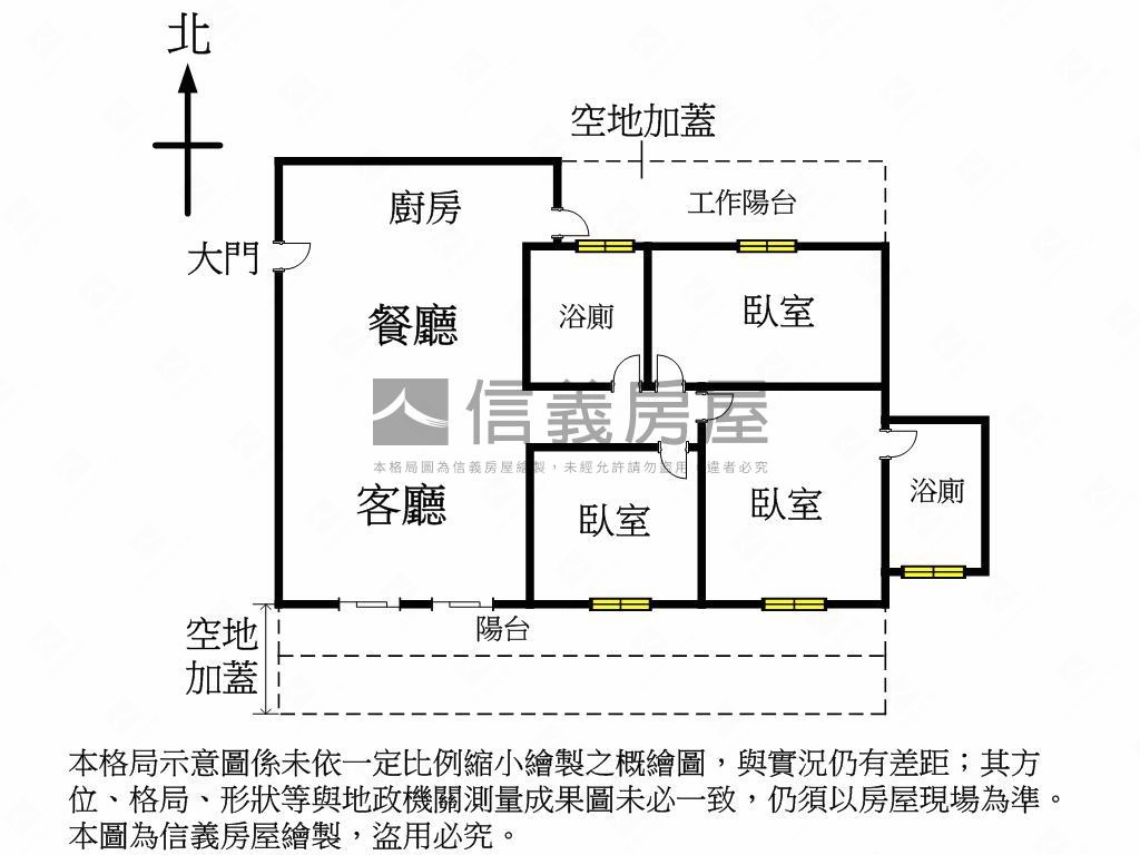 專任！謙若樹挑高三房平車房屋室內格局與周邊環境