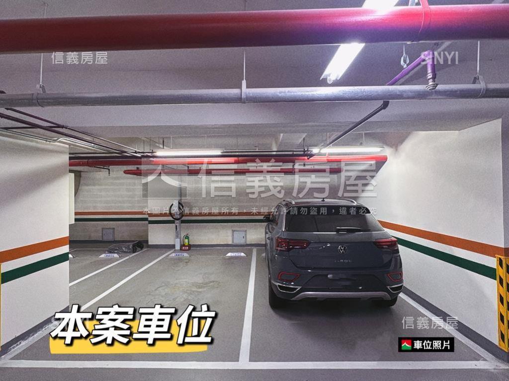 合謙學綠景三房車位房屋室內格局與周邊環境