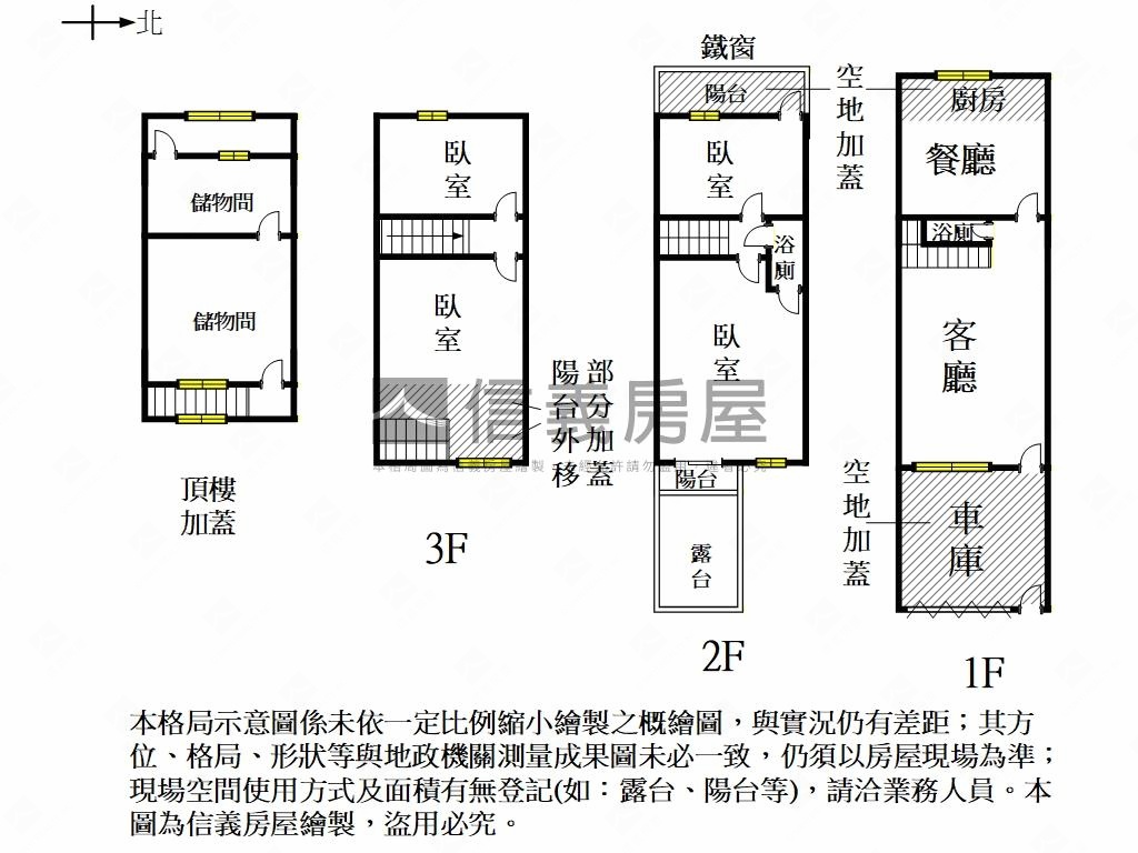 歸仁國中｜傳統車庫透天房屋室內格局與周邊環境
