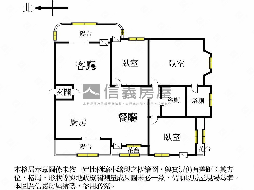 大業學區近捷運大三房平車房屋室內格局與周邊環境
