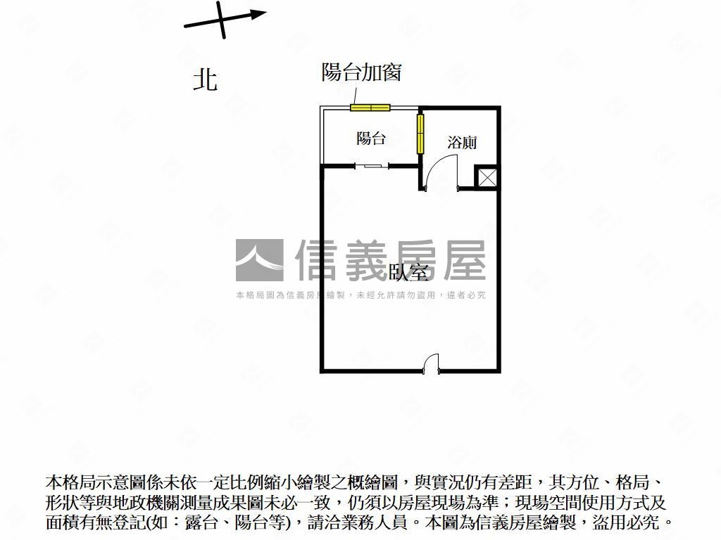 近二中獨洗曬大套房房屋室內格局與周邊環境