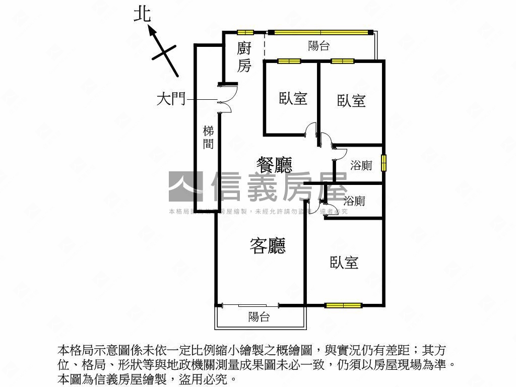 大自然雙併電梯華廈房屋室內格局與周邊環境