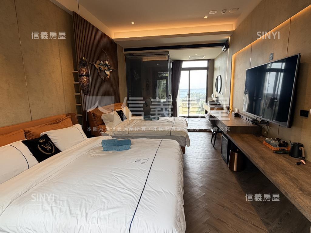 墾丁稀有面海景觀度假會館房屋室內格局與周邊環境