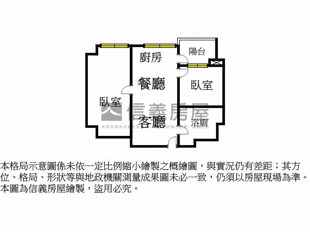 潤隆鉑悅高樓層兩房房屋室內格局與周邊環境