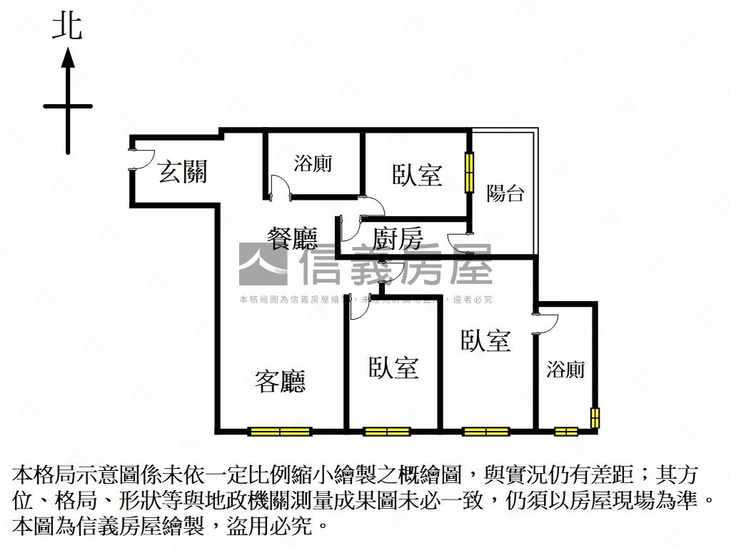 勝旺景觀３房車位●制震宅房屋室內格局與周邊環境